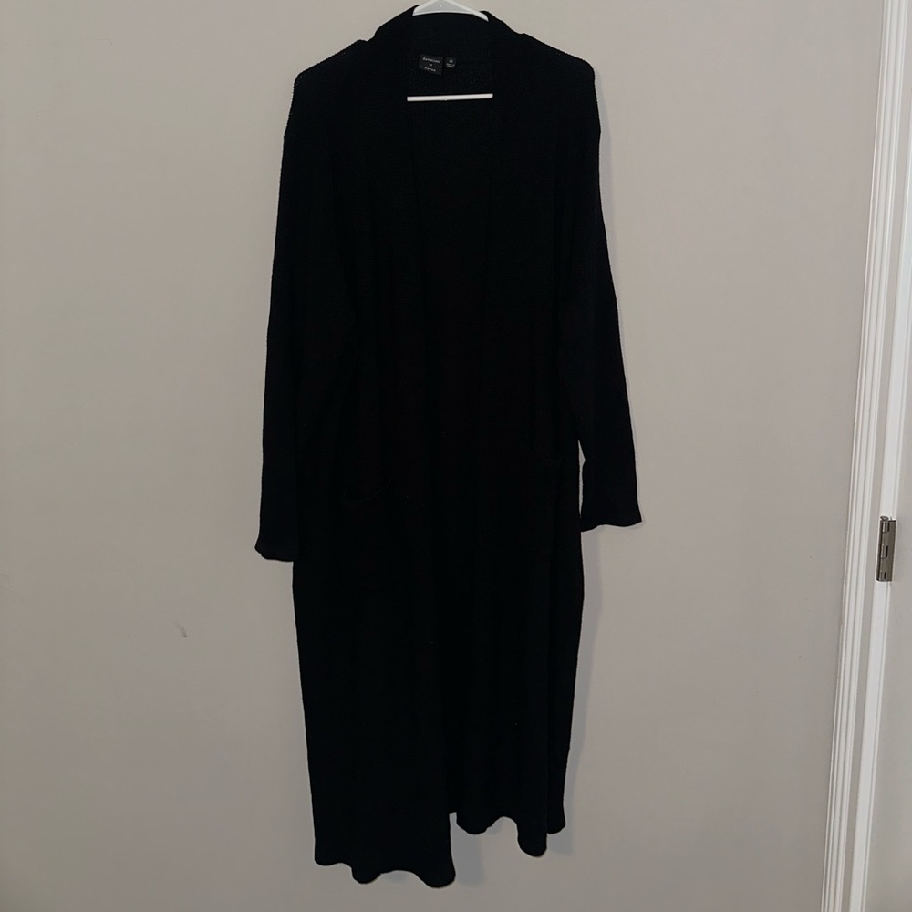 ankle length cardigan